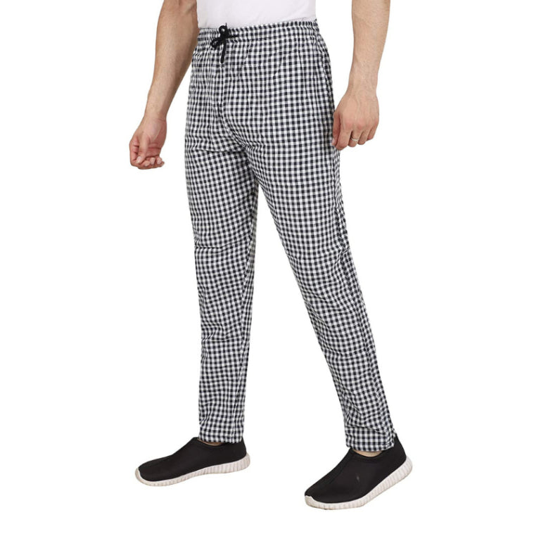 Men's Cotton Check Pajamas - PACK OF 2