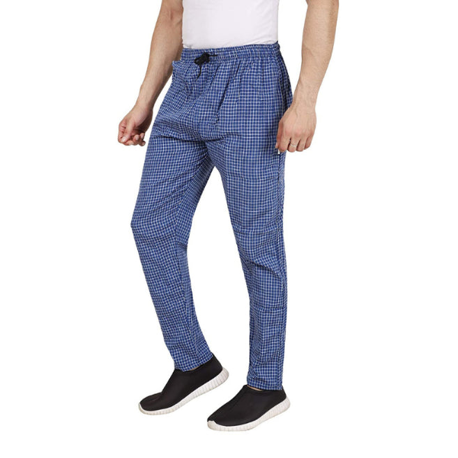 Men's Cotton Check Pajamas - PACK OF 2