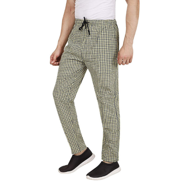 Men's Cotton Check Pajamas - PACK OF 2