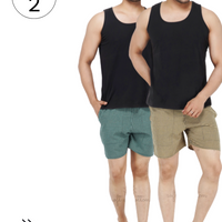 Men's Cotton Check Boxers - PACK OF 2
