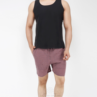 Men's Cotton Boxer Shorts (RED)