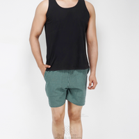 Men's Cotton Boxer Shorts (GREEN)