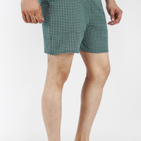 Men's Cotton Check Boxers - PACK OF 2