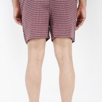 Men's Cotton Check Boxers - PACK OF 2